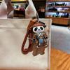 Hanger Panda Pendant DIY Bag Pendant Multi-color Car Keyring  Men