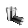 Edelstahl 51/53/58mm Espresso Siebträger Trichter Kaffee Dosierbecher Pulverzuführer Teil Kaffee Brühzubehör