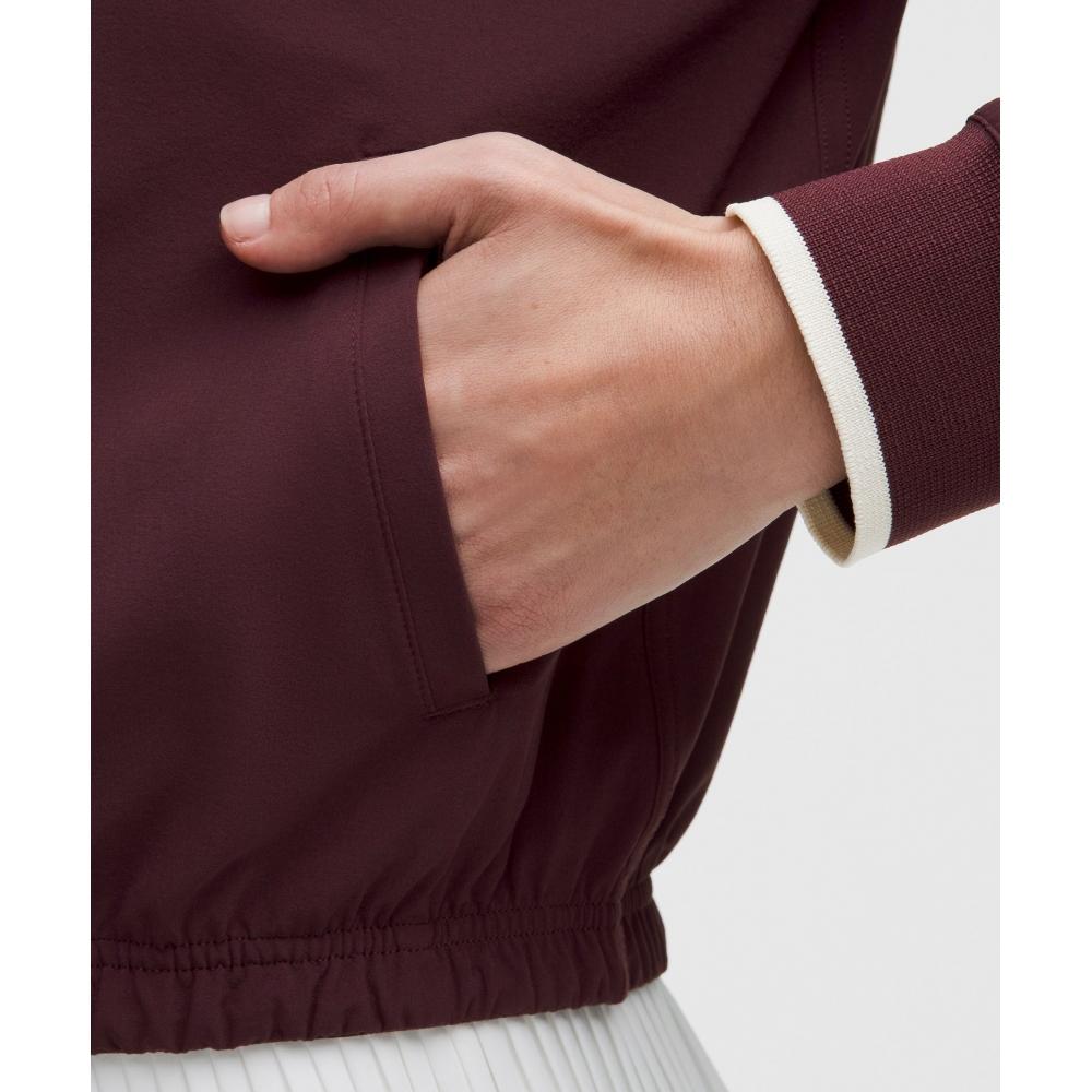 Lululemon Court Rival Tennis Track Jacket Goodnight Plum Goodnight Plum