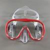 Large HD Diving Snorkel Mask | Adult Tempered Glass & Silicone Face Gear