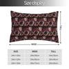 Liv Morgan Rectangle Pillowcase Cushion Cover Decorative Bedroom Bed Home Comfort Throw Pillow