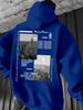 Men's Fashionable Printed Hoodie, a Must-have for Autumn and Winter, Suitable for Casual Sportswear