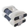 Knitted Cervical Support Pillow With 9-Hole Fiber Fill Breathable Hotel-Grade Neck Relief Dorm Or Home Use