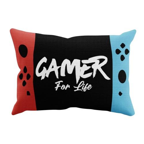 Gamers Gamer For Life Filled Cushion