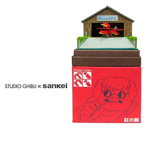 Sankei Studio Ghibli Mini: Porco Rosso Piccolo und Savoia Papierbastelmodell ohne Maßstab MP07-25