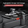 Leather Car Seat Gap Organizer Multifunction Console Crevice Filler Side Storage