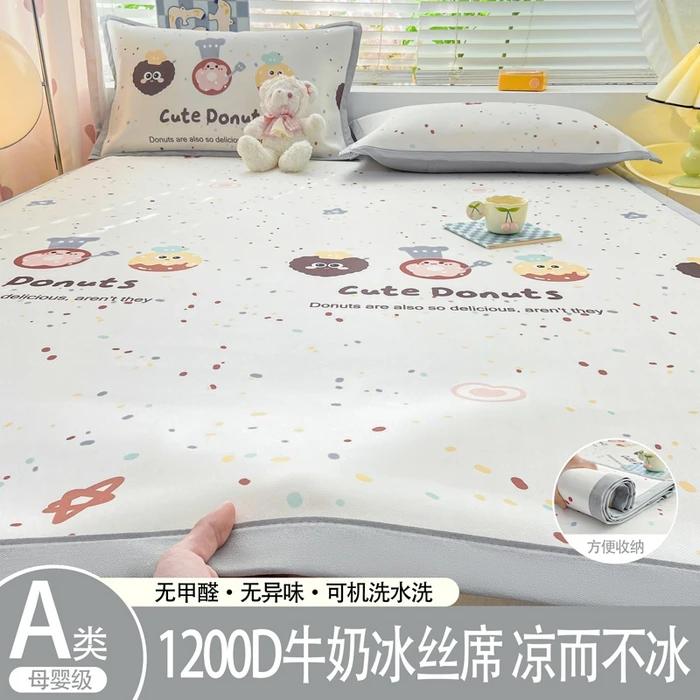 Весна/лето Новинка 1200D цифровая печать карбоновый легкий молочный ледяной шелковый — фото 8