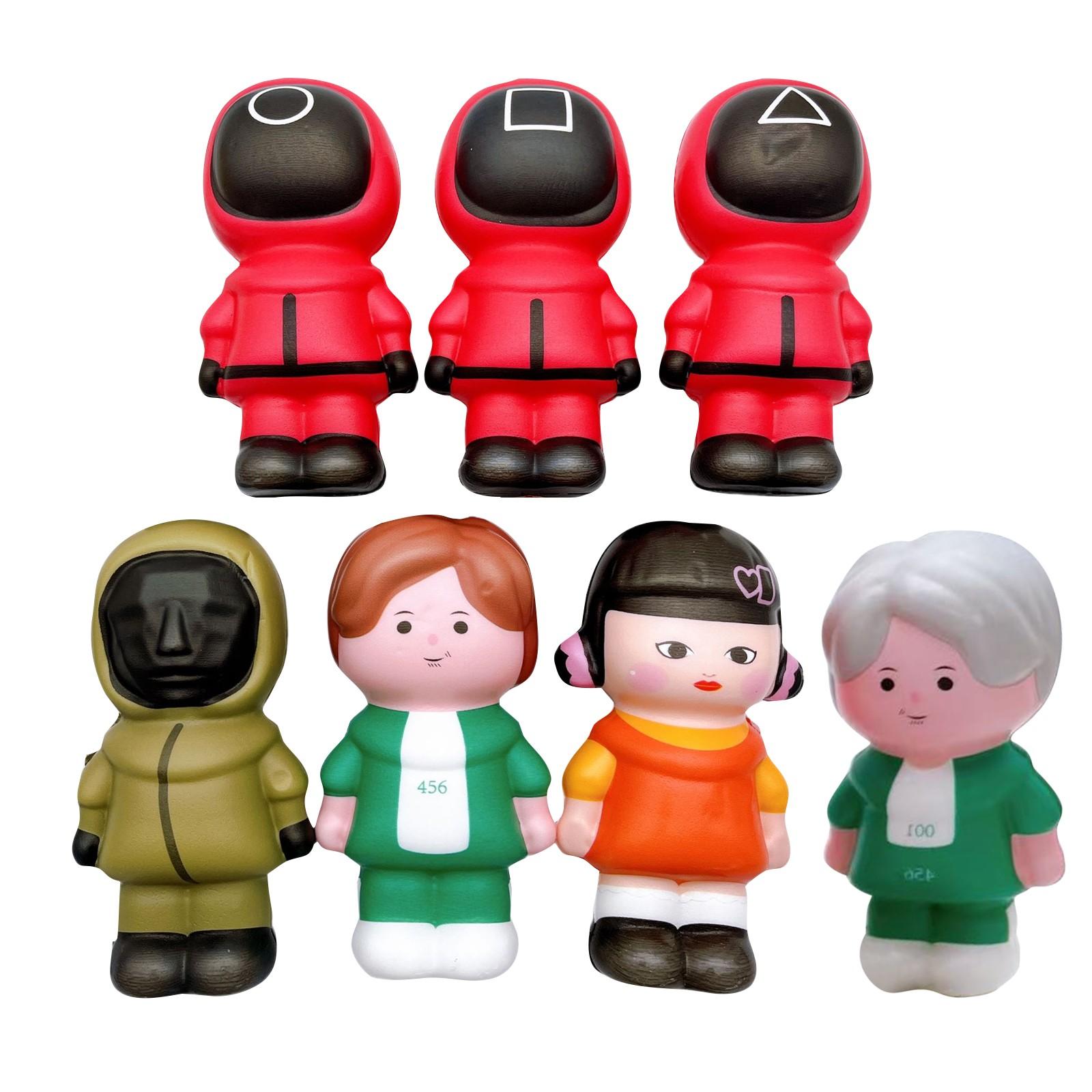 Slow Decompression Toy Ornaments Doll Decompression Fun Doll(Random ) One Size