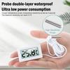 1M Lcd Digital Thermometer With Waterproof Probe Celsius/Fahrenheit Temperature Sensor For Fridge Refrigerator Aquarium