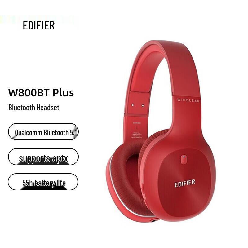 

Edifier W800BT Plus Over-ear Stereo Bluetooth Headset