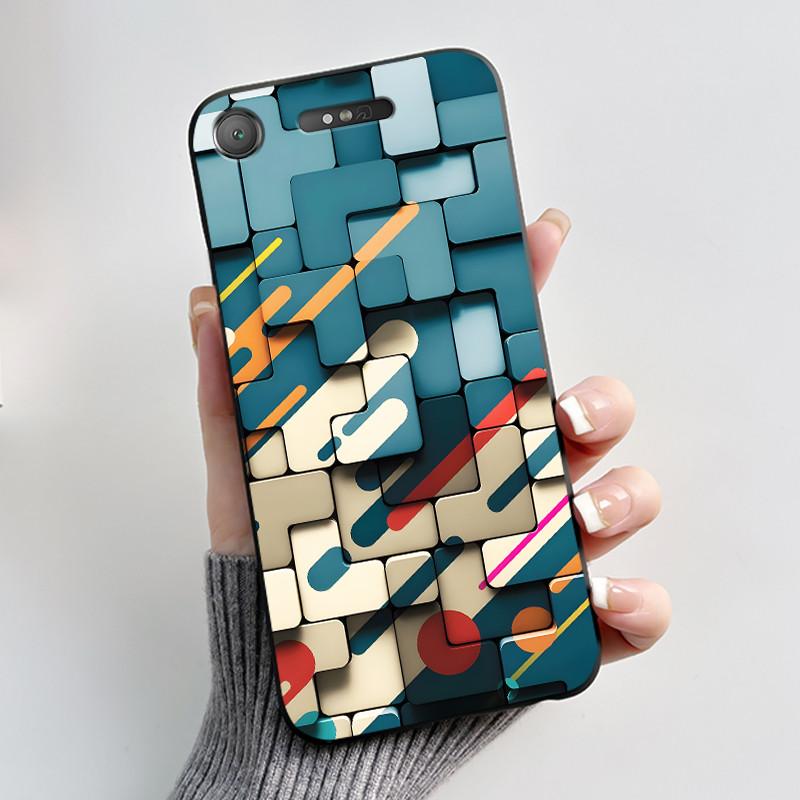 Case For Sony Xperia XZ1 G8341 G8342 SO-01K / XZ1 Compact G8441 G8442 SO-02K Aesthetic Luxury Cute Cool Soft Silicone Phone Case