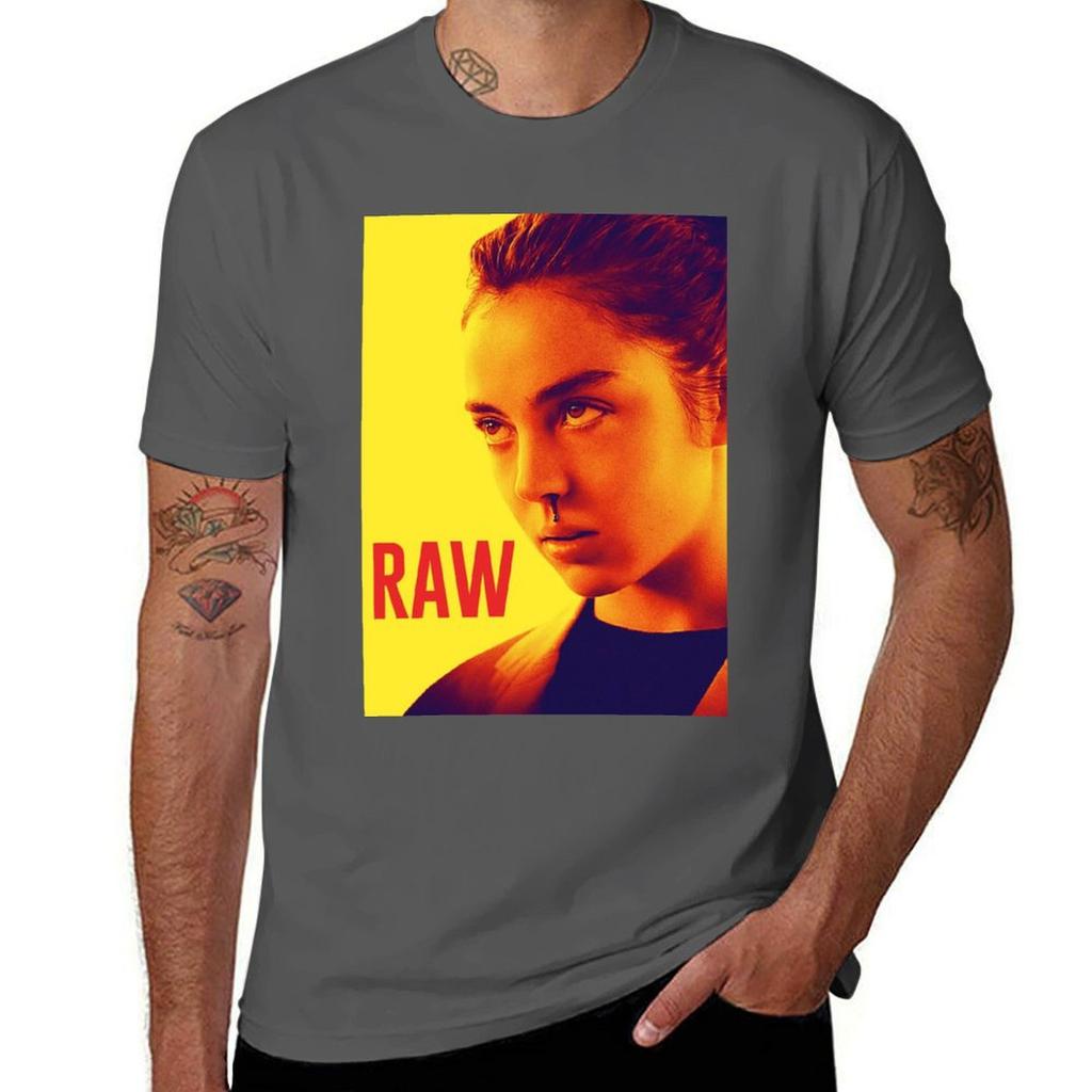 Raw Tshirt Large Size Loose Casual Tee