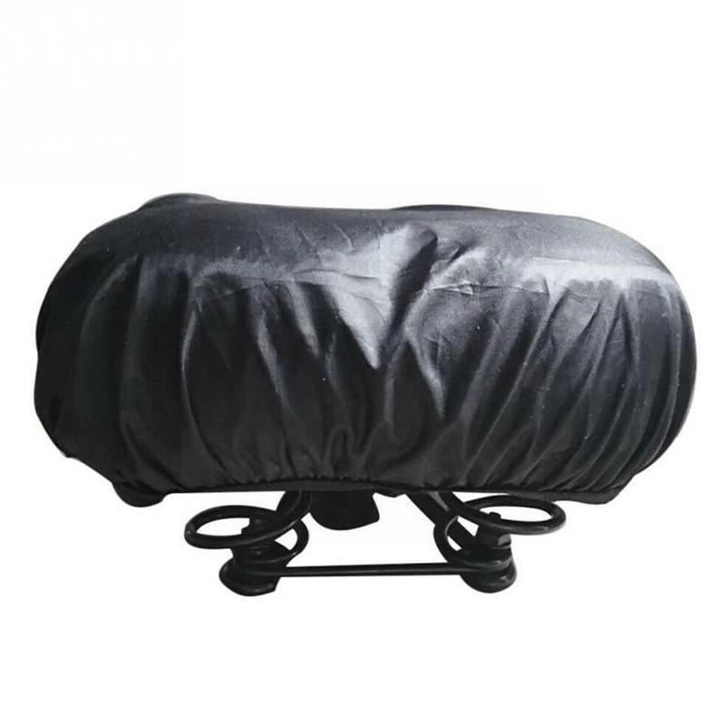 1pc Waterproof Bike Seat Cover Rain Cover For Bicycle Saddle Elastic Dust And Rain Resistant Uv Protector Outdoor Bike Accessories