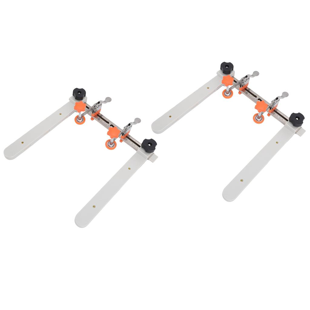 2 Sets Drawer Slide Installation Tool Plastic and Stainless Steel Drawer Slide Rail Mounting Tool