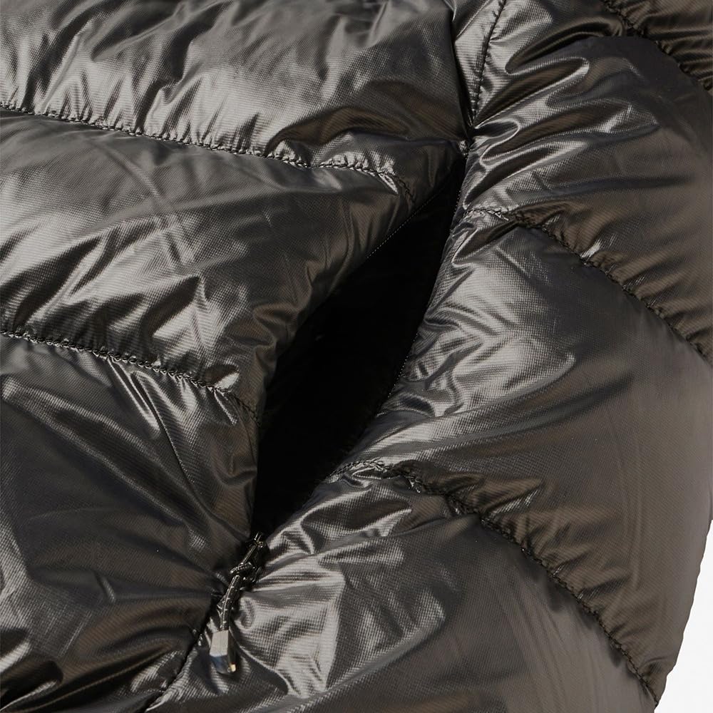 The North Face Alpine Nuptse Hoody Compact Size M Men's Warm, Lightweight, [FW23] Black,