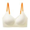 Traceless liquid foundation invisible bra light and breathable underwear women's summer soft support gathering beautiful back fixed cup bra cover