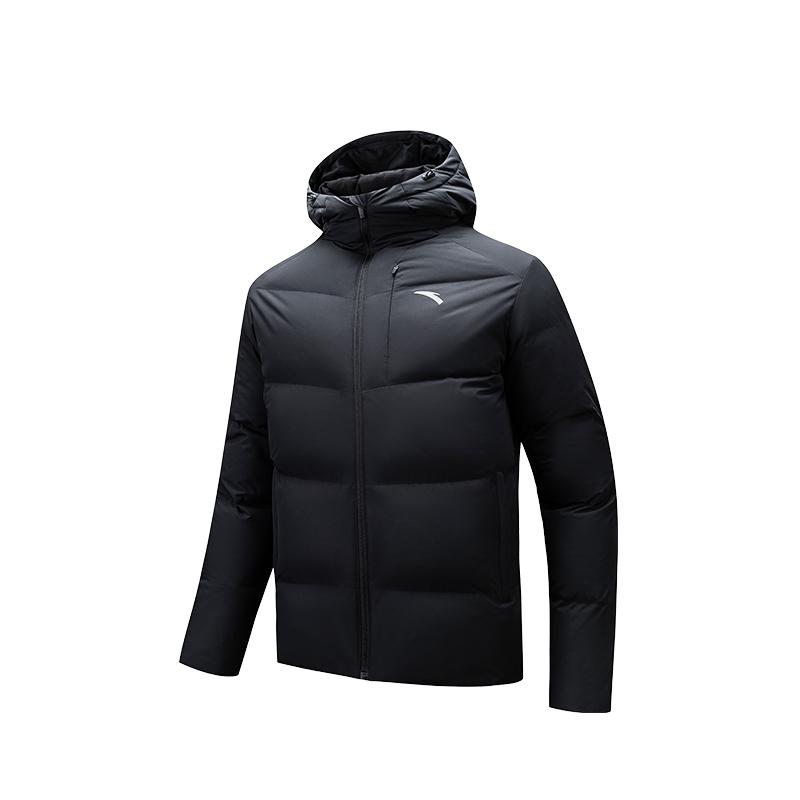 Мужская пуховая куртка Anta Базовая Черная 952547901-1 XL