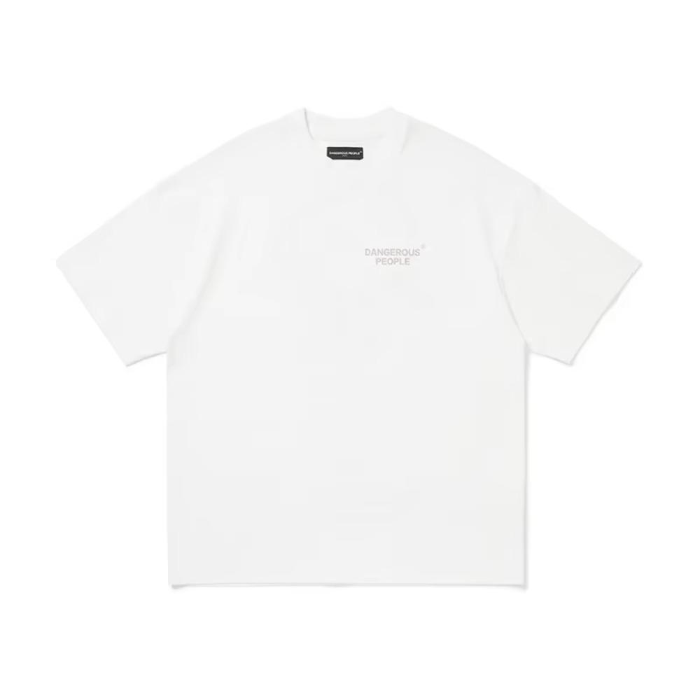 2024 Summer Hot Selling Men's T-shirts Short Sleeved 100% Cotton Splashing Ink Paper Bag People Funny Printed Women T-shirt Tops