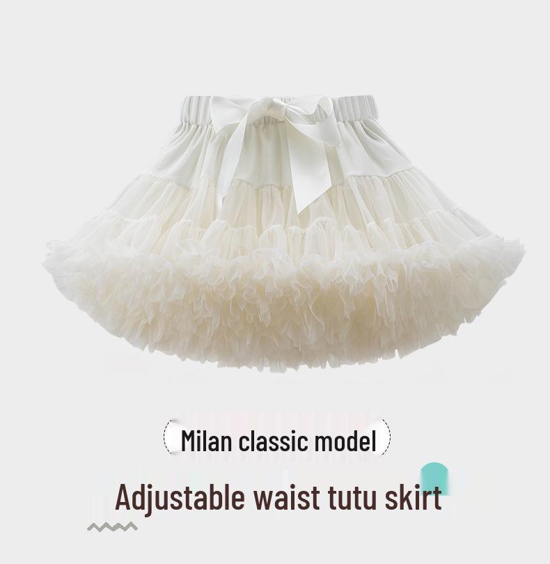 Children's Princess Mesh Tutu Dress - Soft, Puffy, Breathable Skirt for Girls