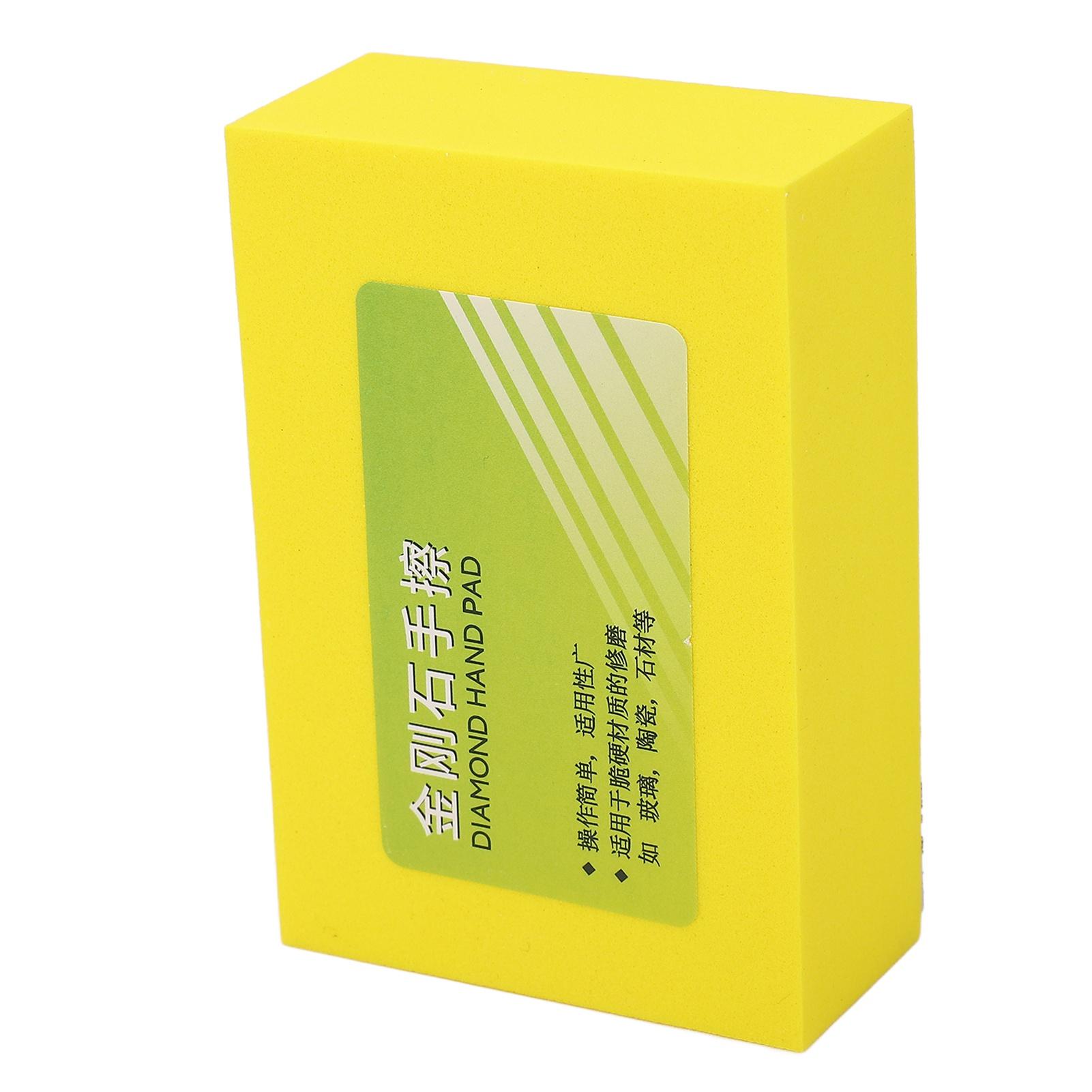 

Алмазная ручная полировальная накладка для обработки кромок, снятия заусенцев, шлифовальный блок для камня, стекла, керамики, сетка, 100 грит