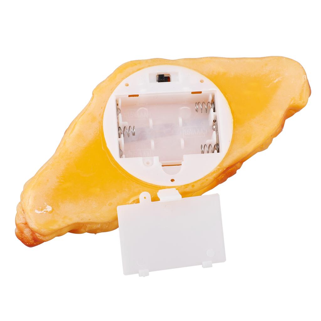 Bread Light Simulation Novelty Decorative Bedroom Bedside Battery LED Night Lamp