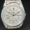 REFURBISHED VINTAGE SEIKO 5 AUTOMATIC 6309A JAPAN MENS SILVER WATCH a442951-1