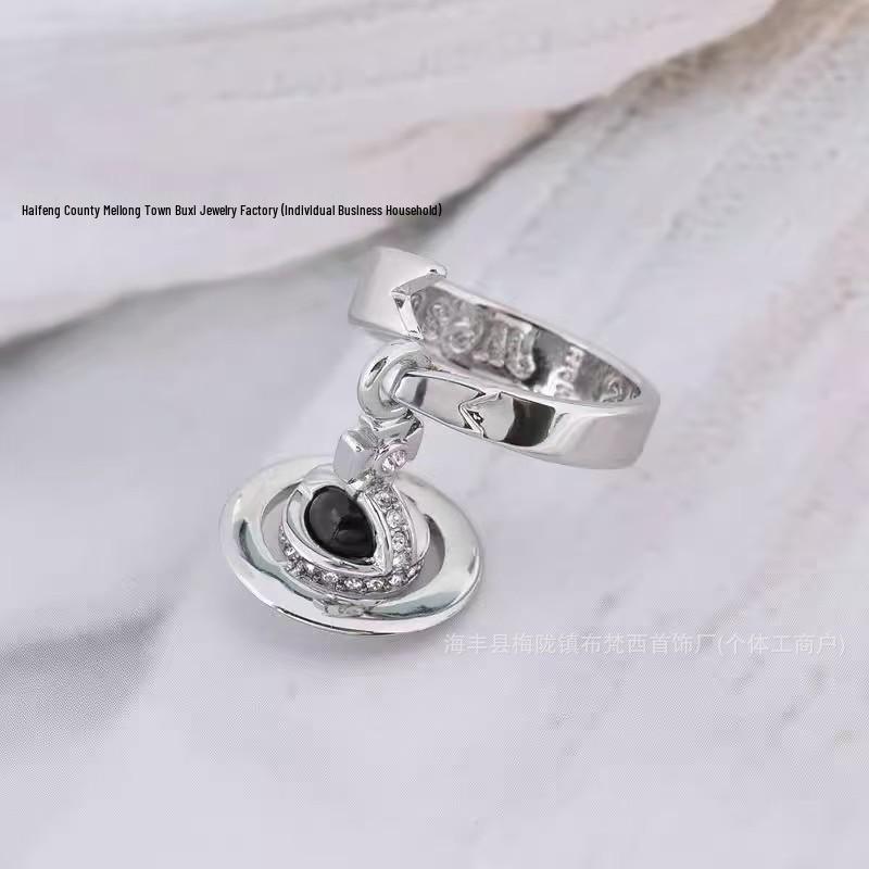 Vivienne Westwood 3D Orb Saturn Open Ring for Men & Women - Unique Style, In Stock