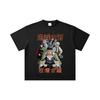 260 GSM Double Yarn 32 Count 100% Cotton Demon Slayer V22 Hashiras Print Unisex Heavy Cotton T Shirt