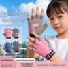 Oushen Kids Anti-Slip Half-Finger Sports Gloves