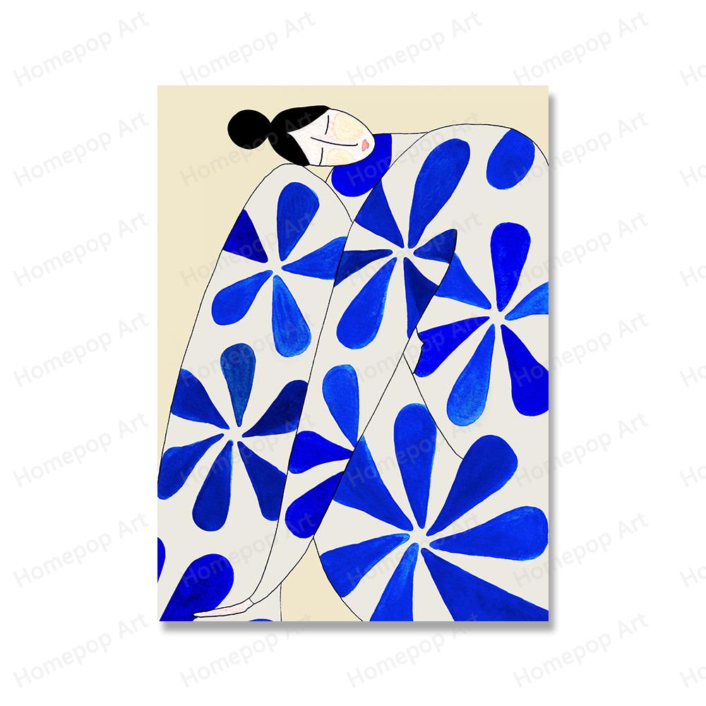 

Абстрактная феминистская женщина, художественный настенный постер с принтом, морская ракушка, подсолнух, холст, семейная картина, картина для гостиной, украшение для дома 21*30cm