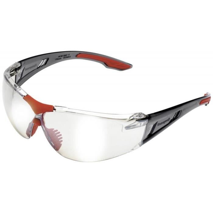 Honeywell AIDC 1035641 Lunettes de protection transparent, rouge - 7312550356418