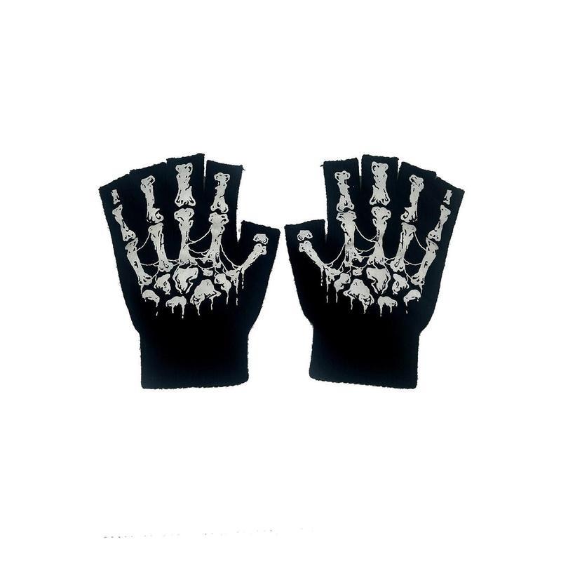 

Mary O 71953 skeleton fingers gloves skeleton gloves