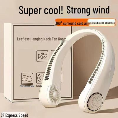 Tragbarer leiser Kühlventilator mit langem Hals, batteriebetrieben