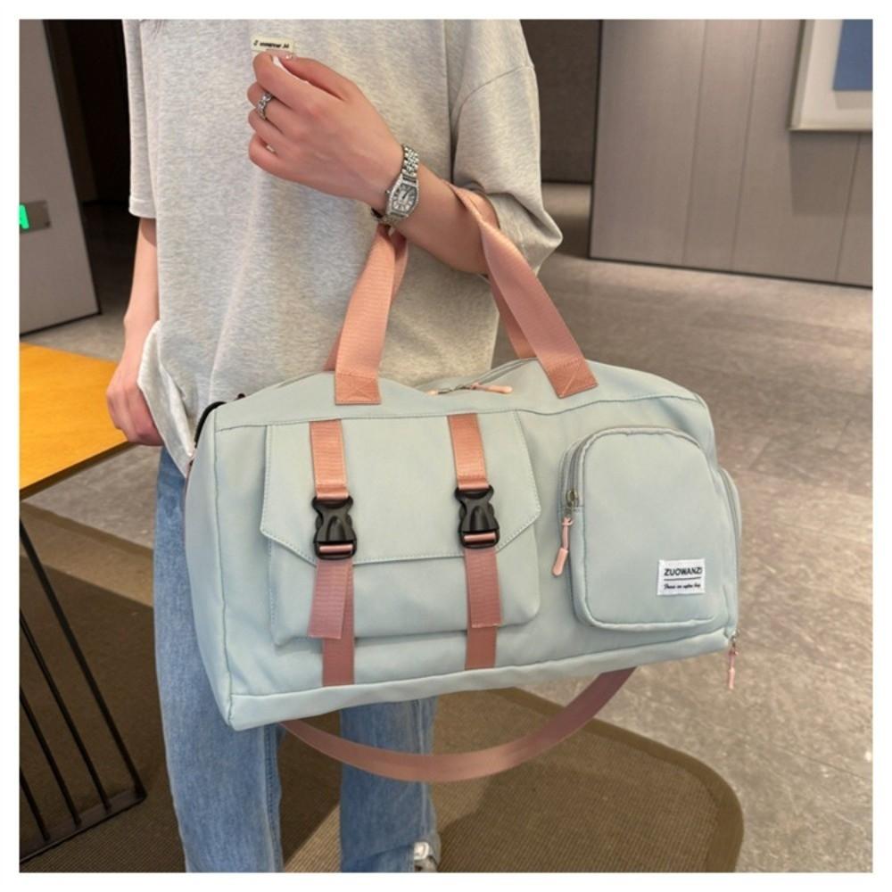Lightweight Travel Duffle Bag Large Capacity Sports Bag Trendy Fitness Bag  for Women