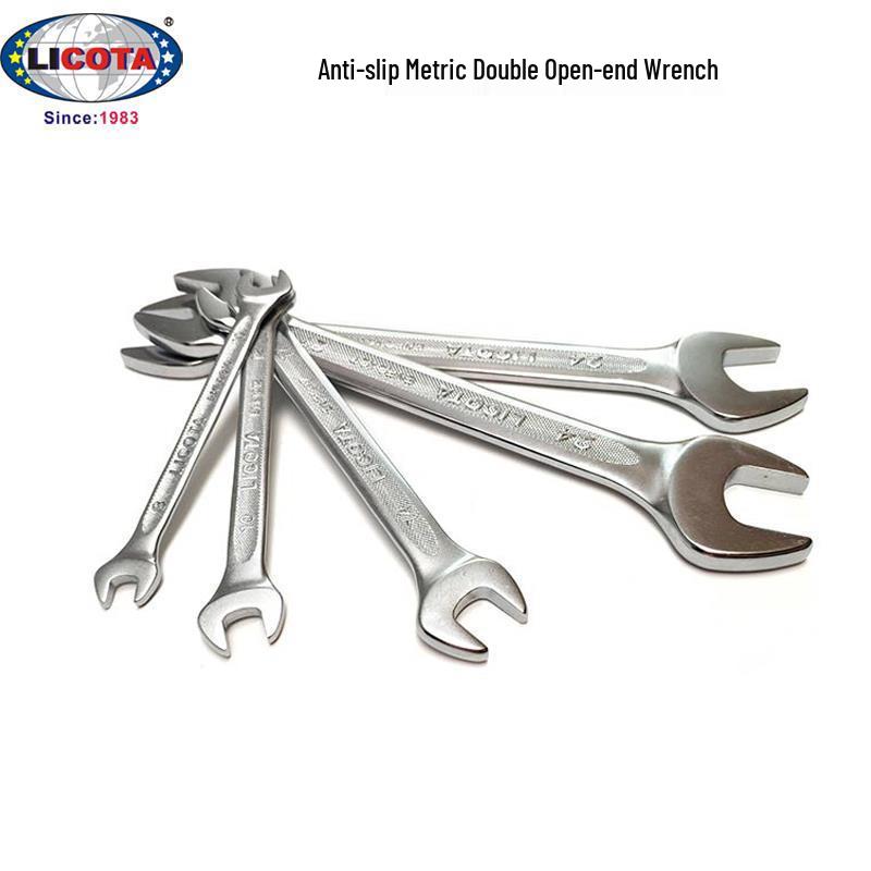 LICOTA Metric Anti-Slip Double-Ended Open-End Wrench (6-50mm) 6-8mm