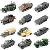 4D 1/72 Militärfahrzeuge Steckpuzzle Modell LKW Hummer Sandtisch Kriegsspiel Kampf-Chariot Panzerwagen Plastikspielzeug
