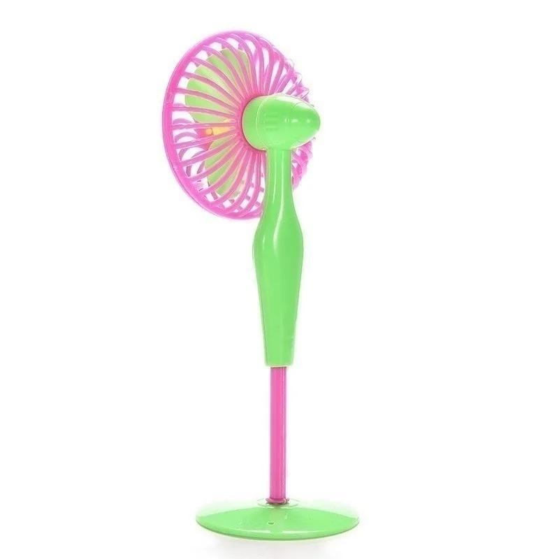 Mini Fan Toys for Dolls Kids Dollhouse Furniture Accessories Color Random Top Selling