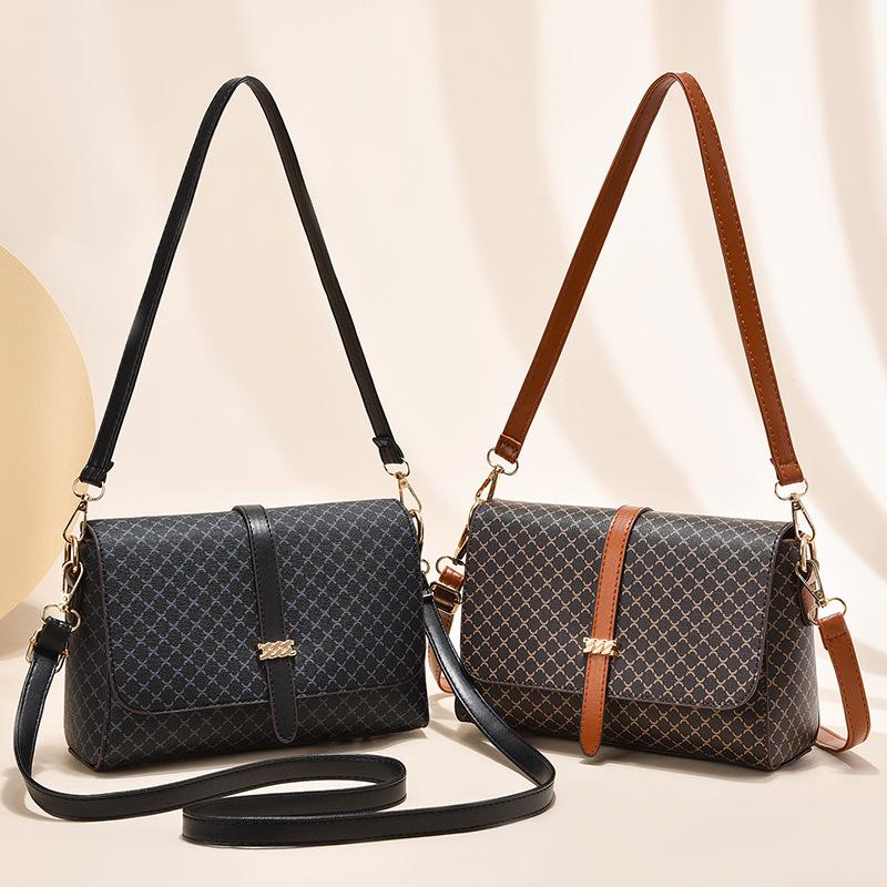 Fashion Bucket Bag Women Luxury Designer Shoulder Crossbody Bag Ladies Small Handbag Retro PU Leather