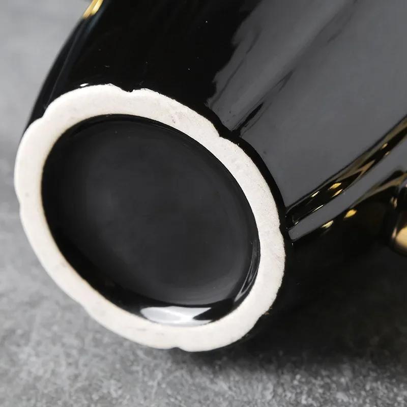 Kreatywny kubek Fiveshooter Ceramiczny kubek w stylu przeciwwybuchowym Spersonalizowany kształt Filiżanka do kawy Kubek na wodę o dużej pojemności