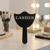 Professional Eyelash Extension Mirror With Handle For Precision Lashing & Makeup Salon Decorate Eyelash Technician Photo Prop