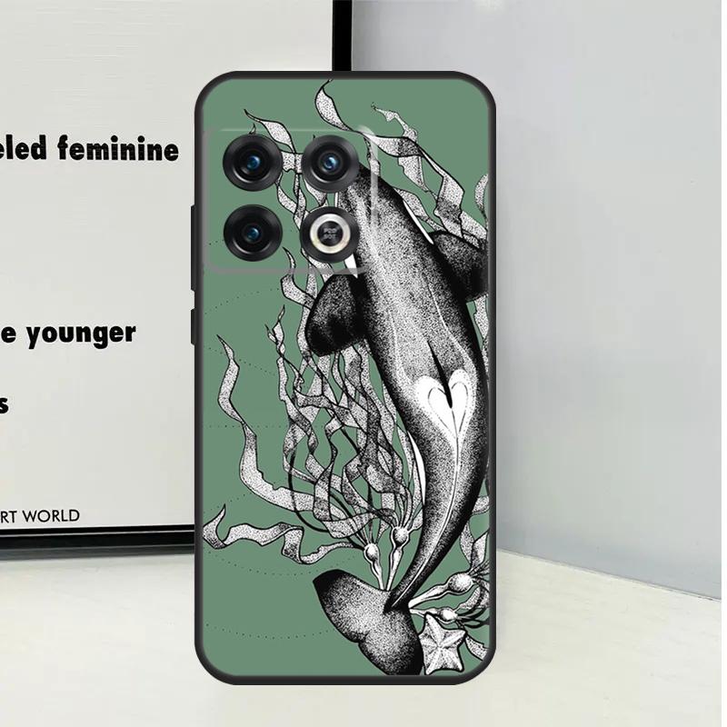 Orcas Whale For OnePlus Nord 5 CE 2 3 4 Lite N20 N30 Case For OnePlus 15 13 12 11 10T 13T 10R 12R 13R 15R
