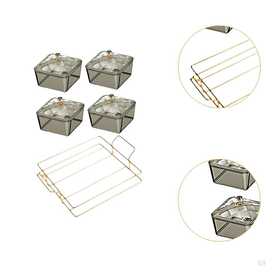 Dry Fruit Tray Divided Snacks Dish Containers Fashion Easy to Clean Food Storage Bowls Appetizer