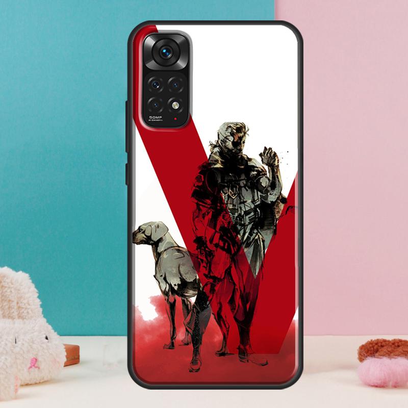 Metal Gear Solid Case For Xiaomi Redmi Note 12 11 10 9 8 Pro 9S 10S 11S 12S Redmi 12C 9A 9C 10A 10C Coque