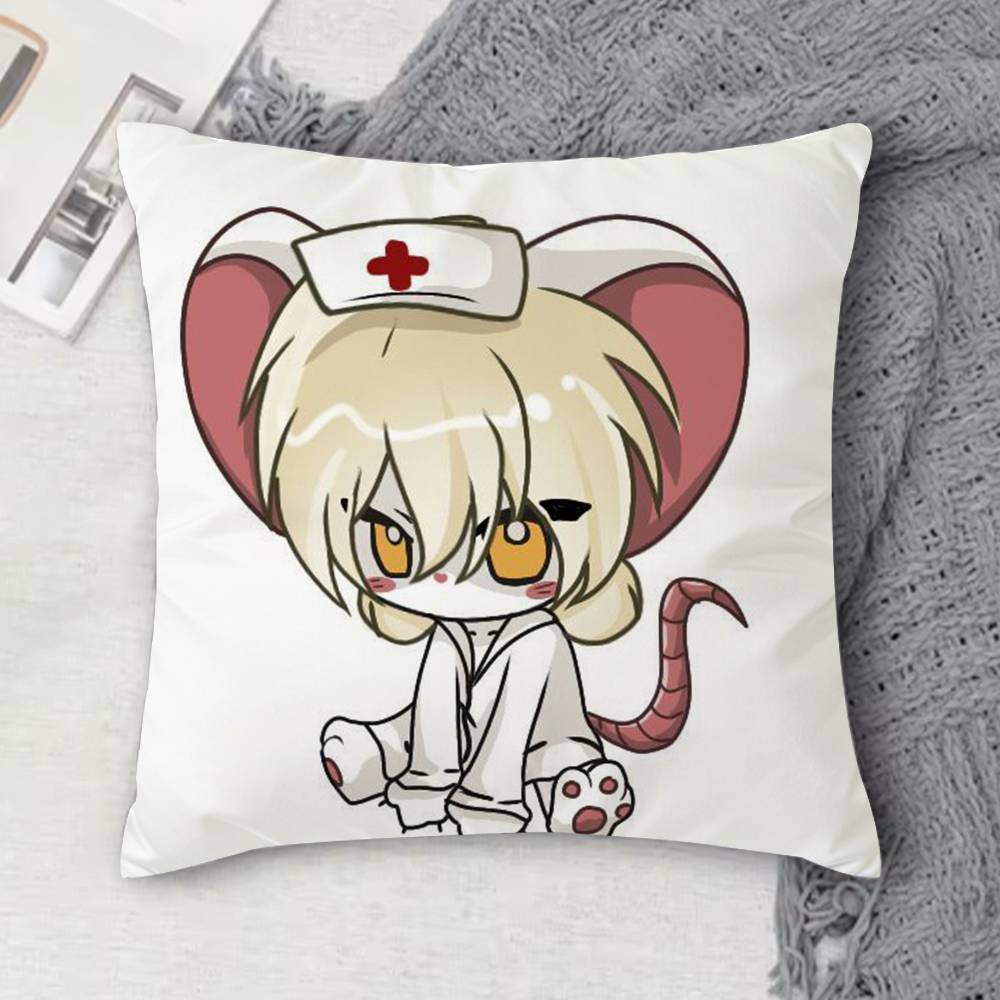 Terrible Mouse Double-Sided Printed Square Decorative Cushion Cover For Sofa Living Room Home Decor