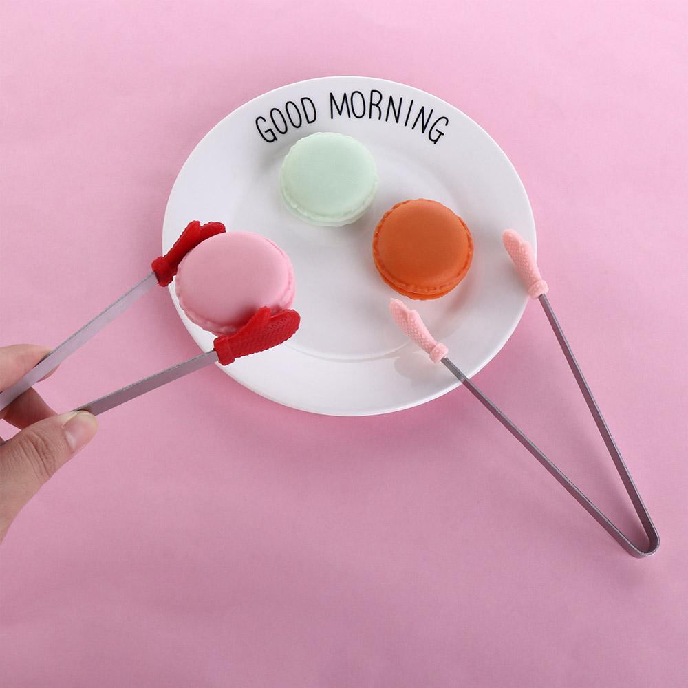 Heat-Resistant Salad Bread Barbecue Kitchen Tool Cooking Utensils BBQ Tong Food Clip Ice Cube Clamp