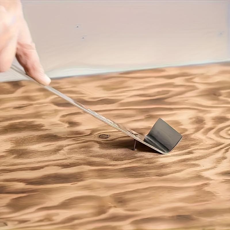 2pcs Stainless Steel Pry Bar Set with Sharp Straight Edges and 90° Corners, Large Flat Pry Bars for Carpentry and Beehive Maintenance, Carpentry Tools