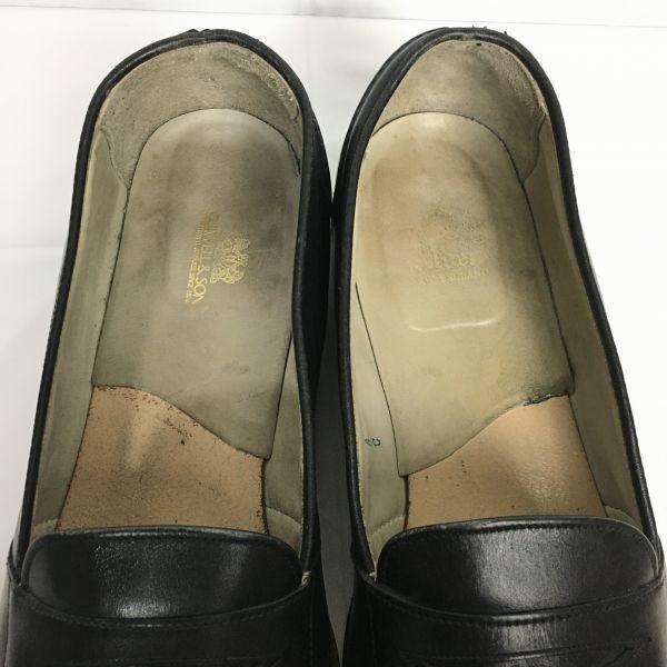 ALDEN for CULWELL & SON USA Made Vintage Penny Loafer Moccasin Slip-On Shoes Black Size 12A/C / 28.5-29.5cm(USED)