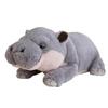 Sunlemon kniendes Nilpferd 21 x 12 x 34 cm Plüschtier Tier Niedliches Zoo Nilpferd P-1143
