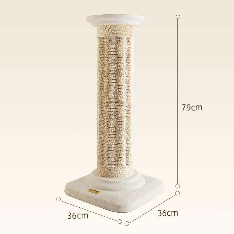 Roman column cat scratching column does not drop crumbs and is resistant to scratching cat claws column to amuse the a
