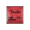 Fender 8250M SubSonic Nickel-Plated Steel Taperwound Bass Strings, 4-String, Long Scale, .045-.110